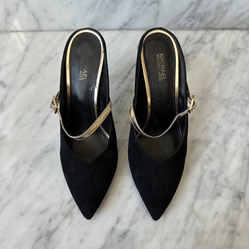 MICHAEL Michael Kors Suede Mules (size 6.5) - Picture 2 of 6